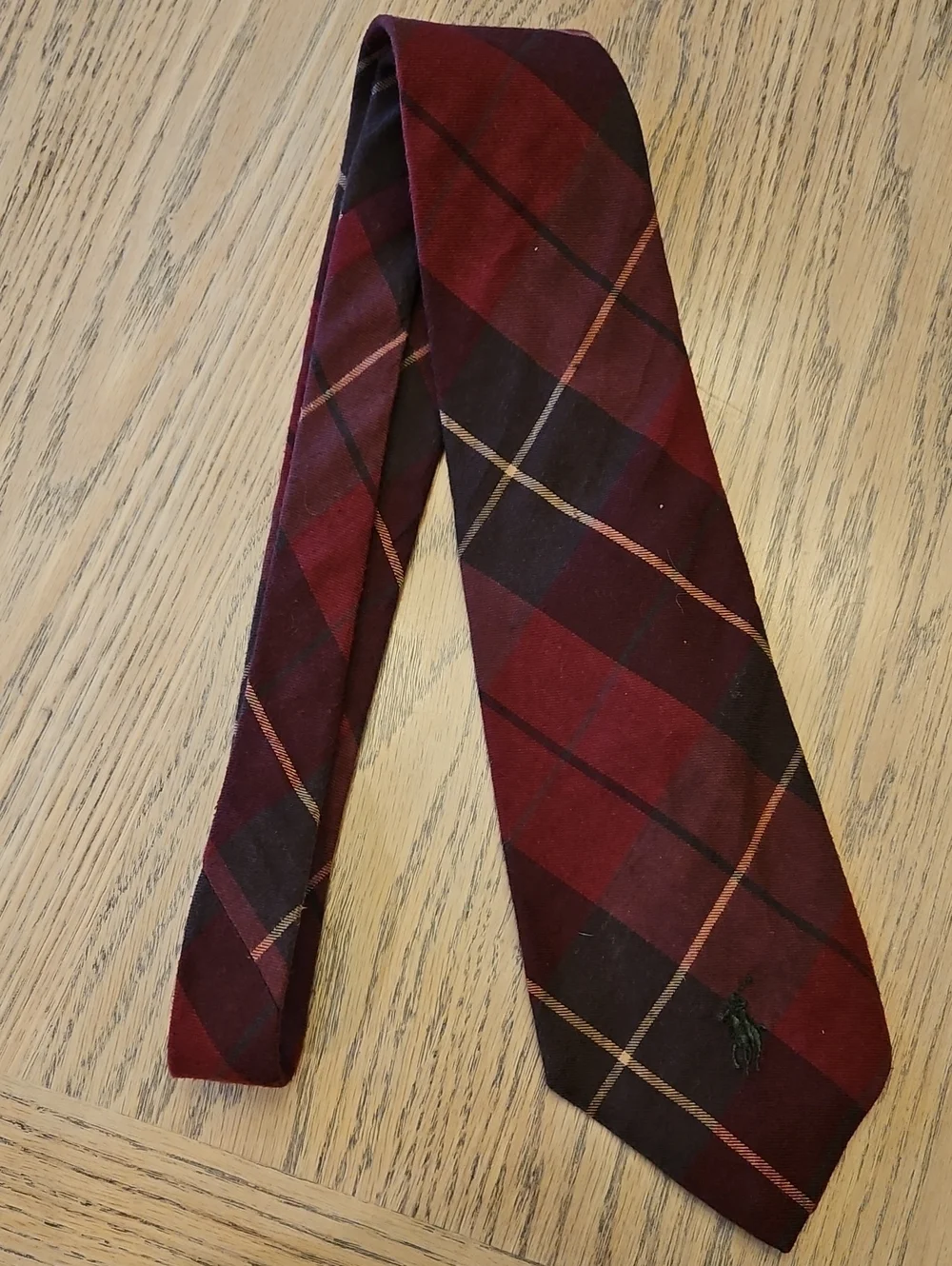Vintage Polo Ralph Lauren Flannel Tie